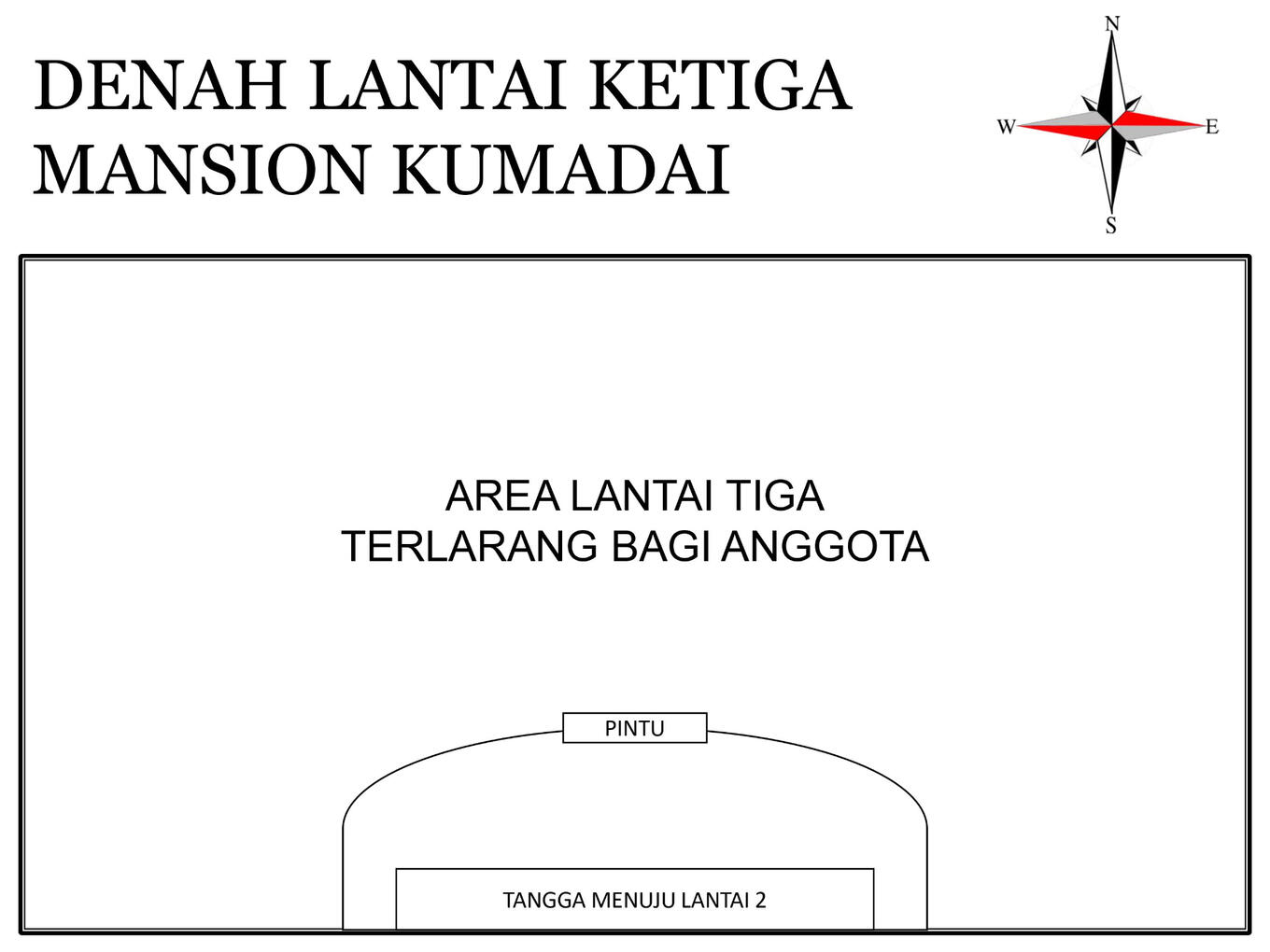 DENAH LANTAI TIGA DENAH LANTAI TIGA